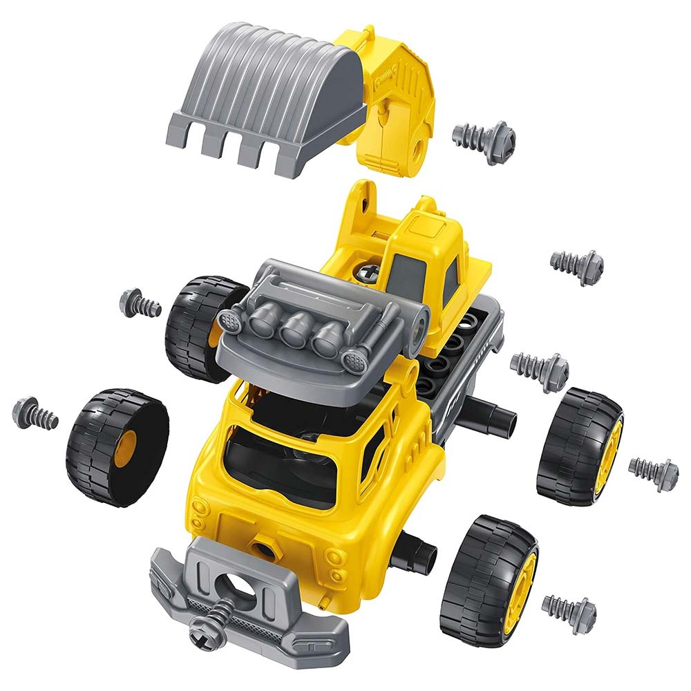 Buki Camion Da Cantiere RC Monta e Smonta Con Avvitatore