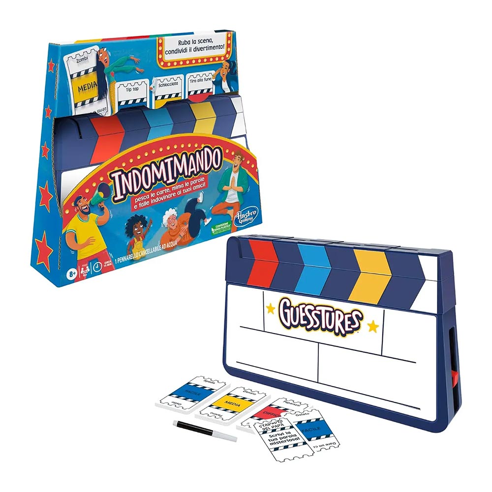 Hasbro Indomimando, Gioco di Società dei Mimi con Timer Interattivo
