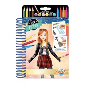 Buki Blocco Da Disegno Crea La Moda - Abiti Rock