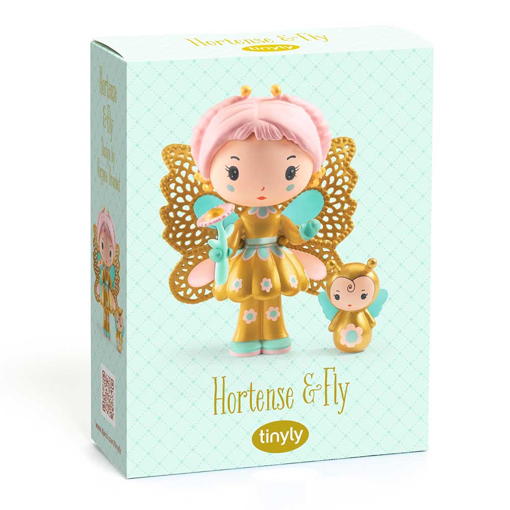 Djeco Personaggio 7,5 Cm Con Accessorio, Hortense e Fly