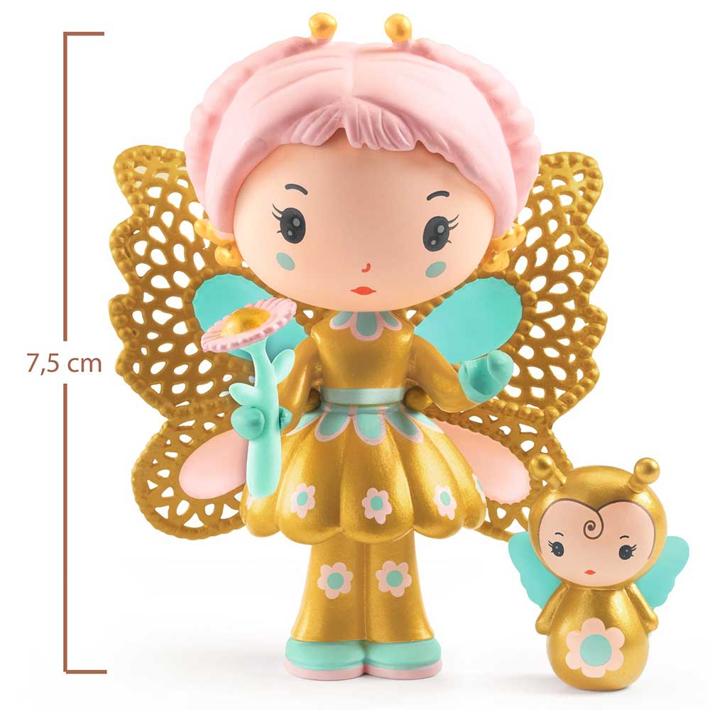 Djeco Personaggio 7,5 Cm Con Accessorio, Hortense e Fly