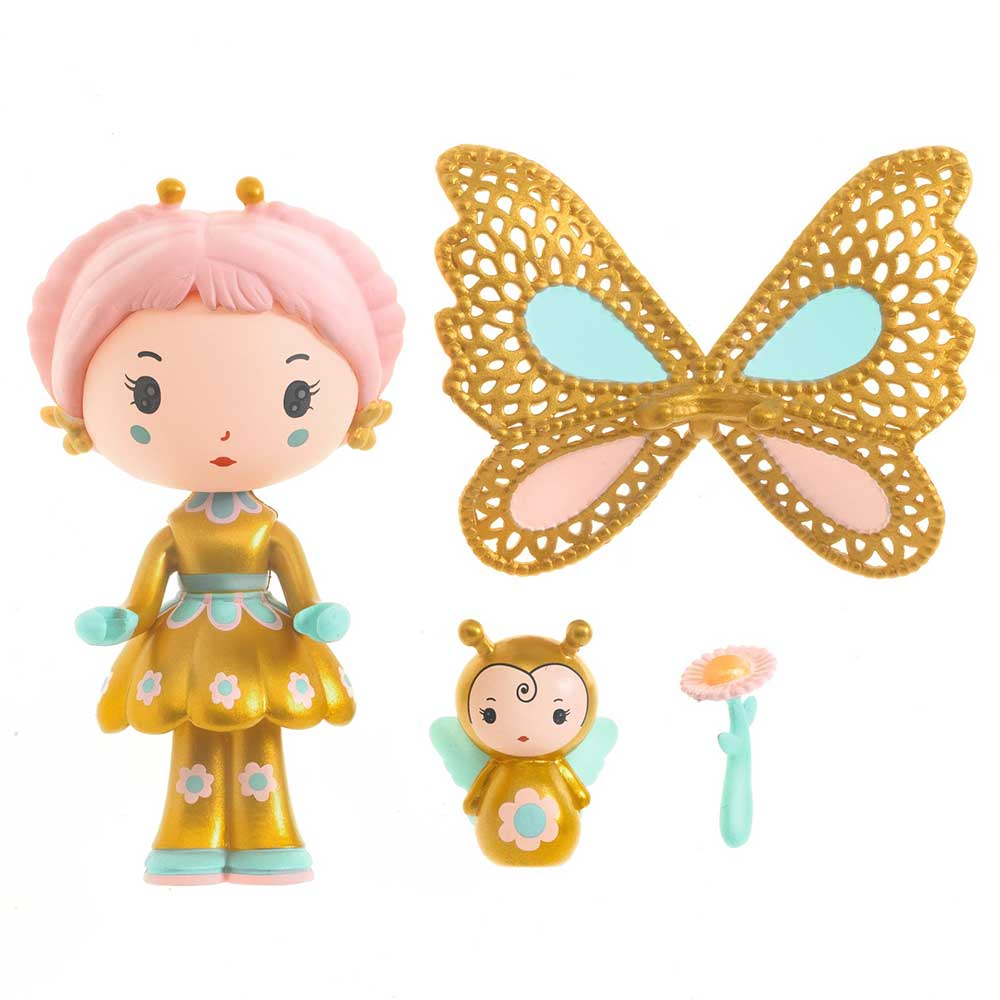 Djeco Personaggio 7,5 Cm Con Accessorio, Hortense e Fly