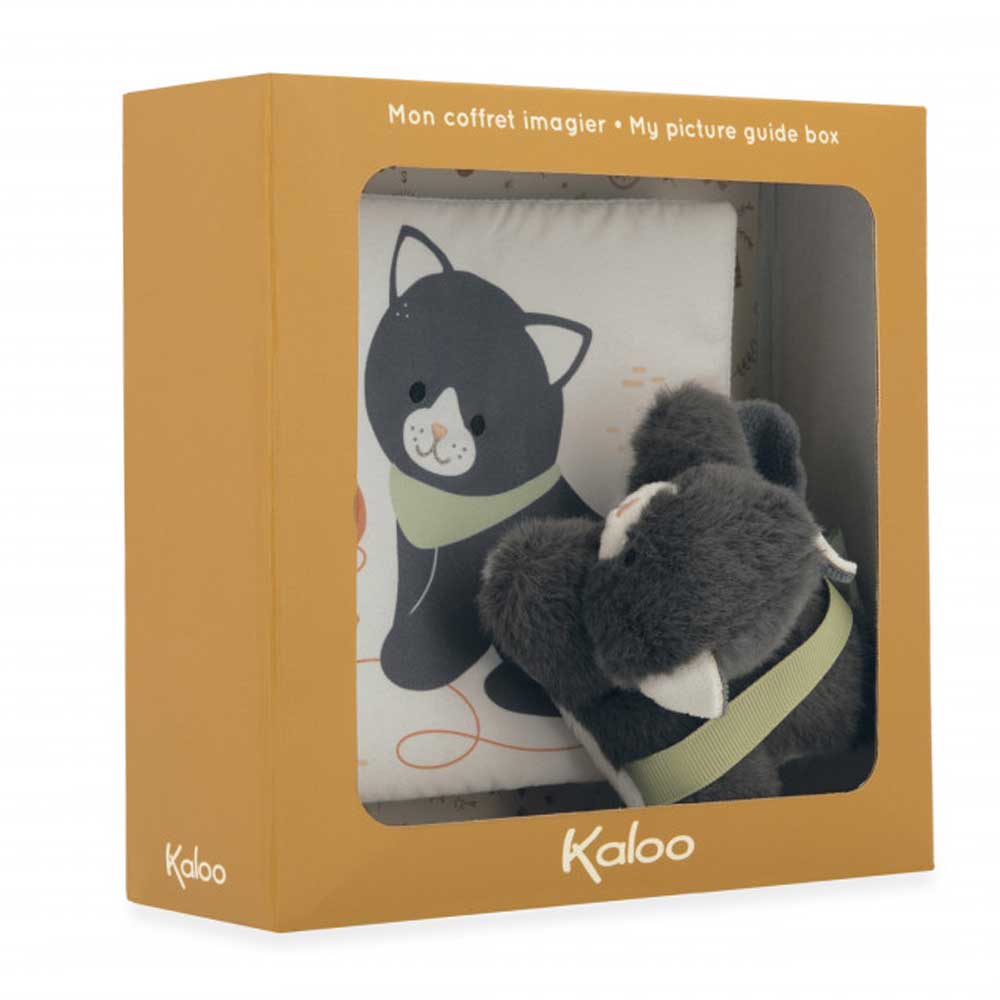 Kaloo, Chamallow a Casa, Libro in Tessuto Per Neonati, 14 cm