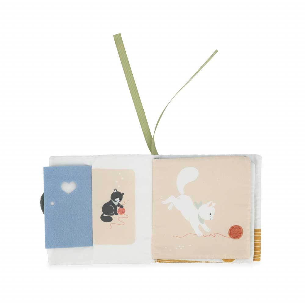 Kaloo, Chamallow a Casa, Libro in Tessuto Per Neonati, 14 cm