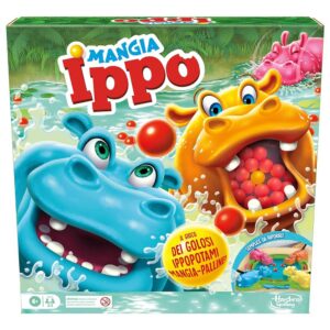 Hasbro Mangia Ippo, Gioco da Tavolo Classico di Azione e Rapidità