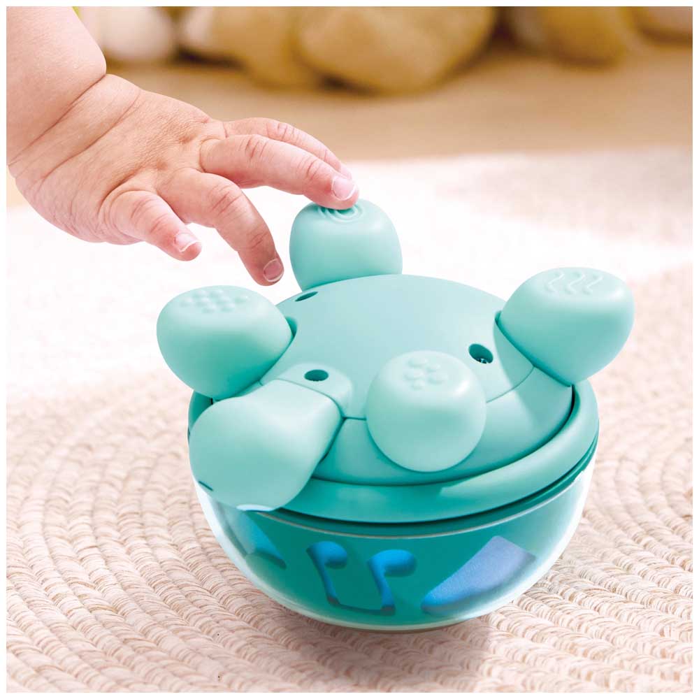 Hape Tartaruga Musicale per Neonati Primo Approccio al Ritmo e al Relax