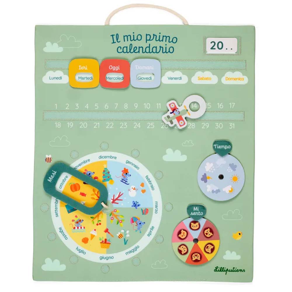 Lilliputiens Il Mio Primo Calendario In Italiano
