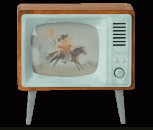 Maileg, Televisore, Topo