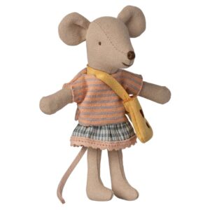 Maileg, Topo Sorellina Con Borsa