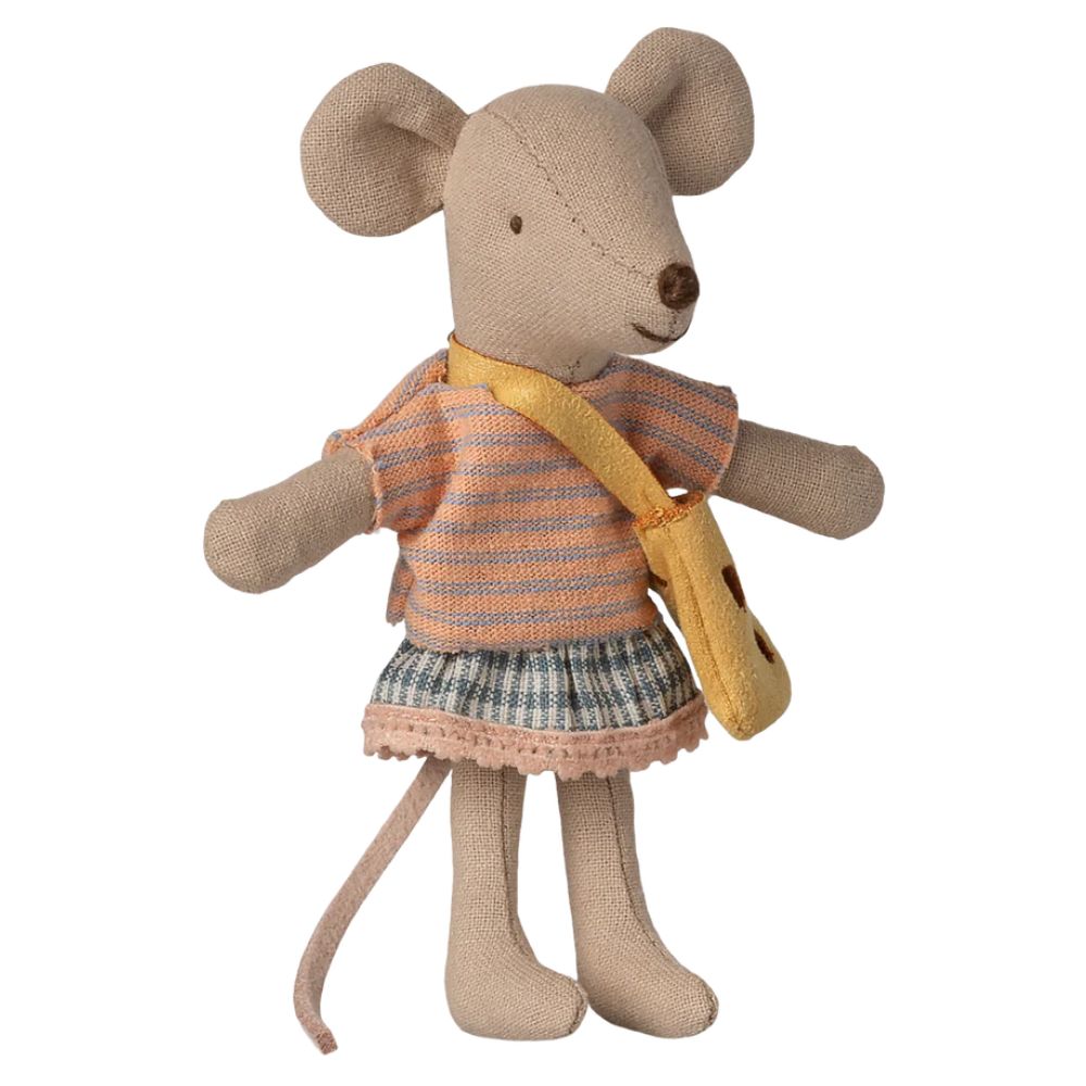 Maileg, Topo Sorellina Con Borsa