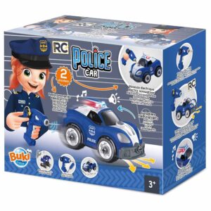 Buki Macchina Della Polizia RC Monta e Smonta Con Avvitatore