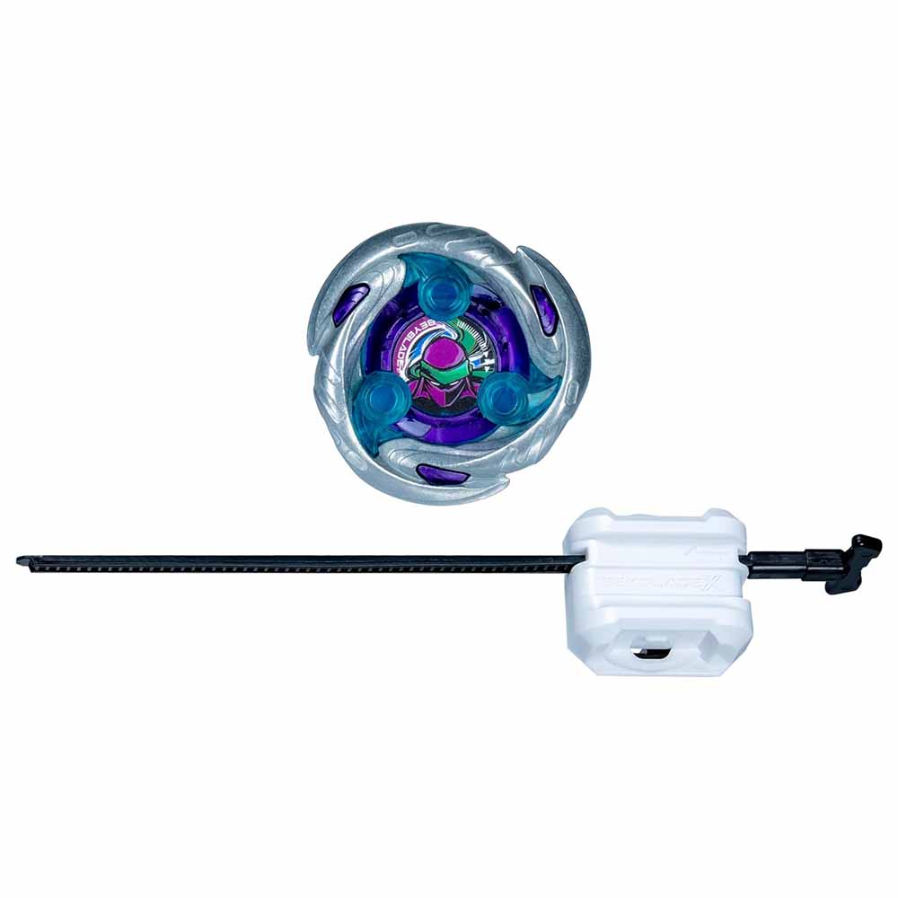 Hasbro Beyblade X, Trottola Con Lanciatore, UX Shadow Shinobi 1-80MN