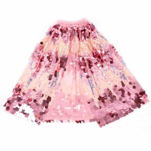 Great Pretenders, Mantello Rosa Con Paillette The 5th Avenue Taglia 4-6 Anni