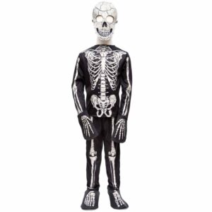 Great Pretenders, Costume Da Scheletro Glow in the Dark, Taglia 3-4 Anni