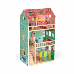 Janod Casa delle Bambole in Legno Happy Day Grande Formato