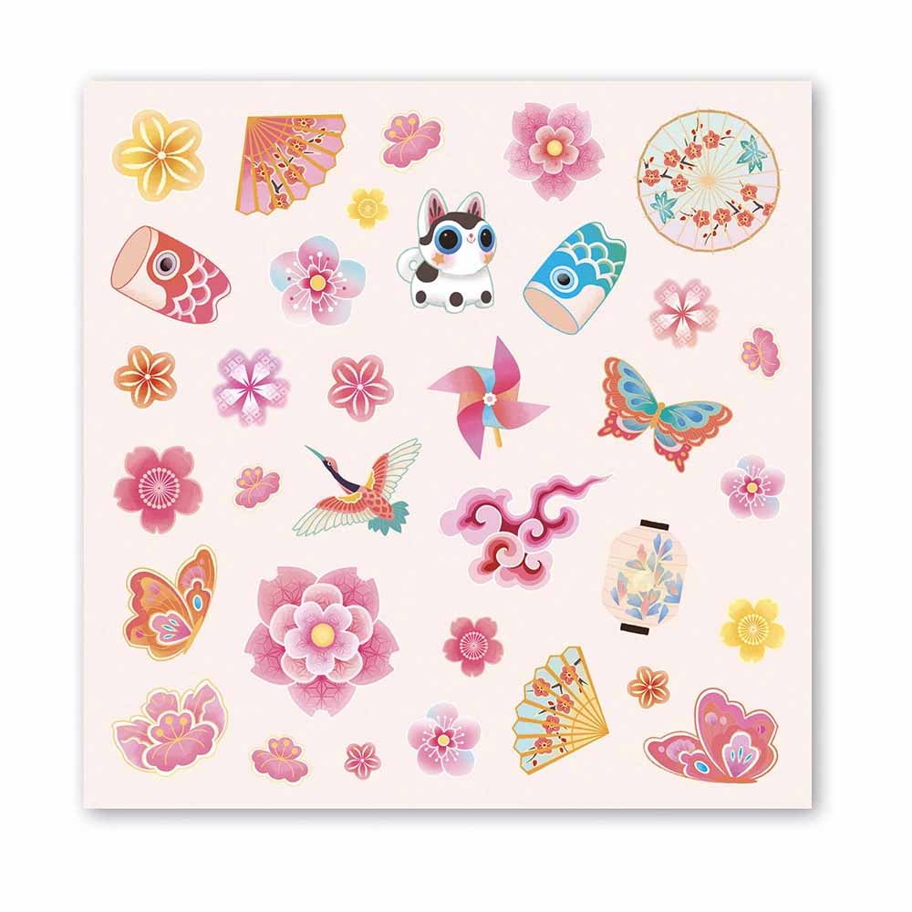 Janod Diario Segreto Japanese Daydreams con Lucchetto e Accessori