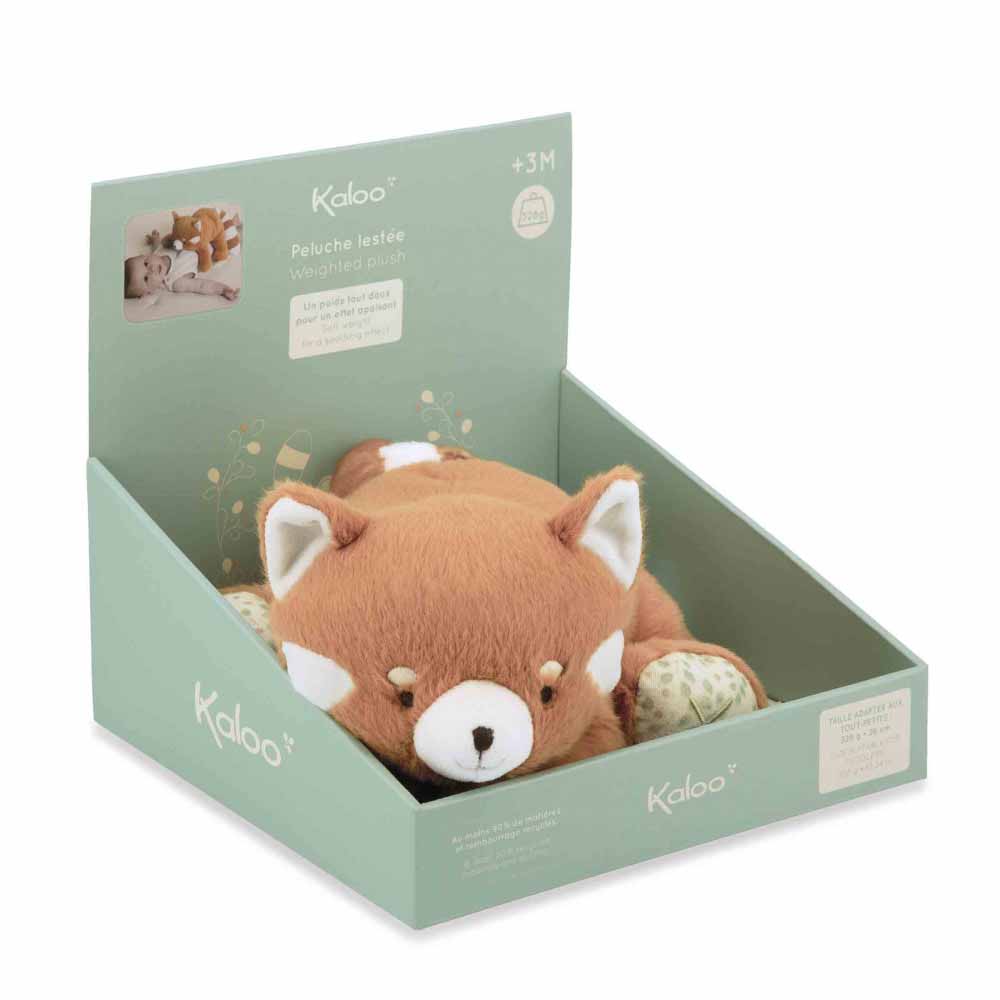 Kaloo Peluche Ponderato Panda Rosso Collezione Petit Songe 26 cm