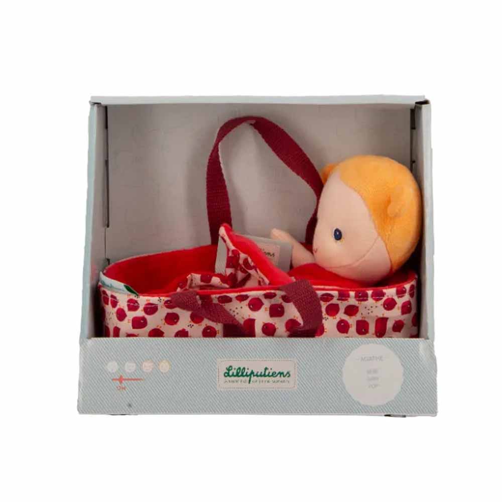 Lilliputiens Bambola Agathe Bebè Con Portenfant