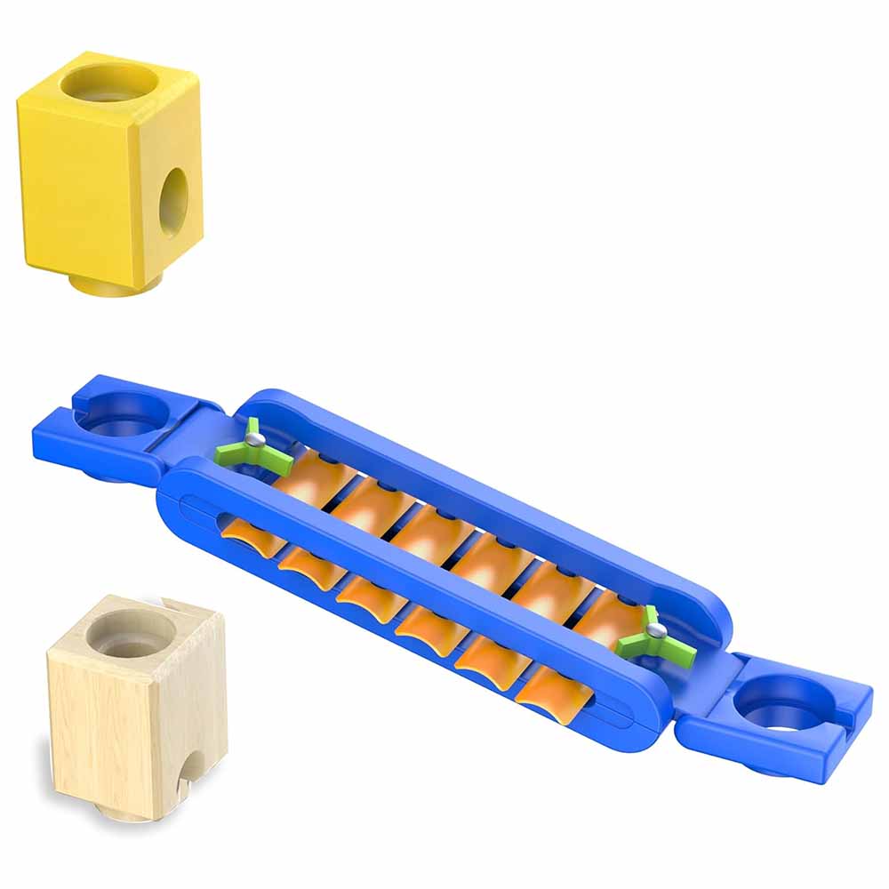 Hape Set Espansione Pista Delle Biglie Scivolo Sonoro