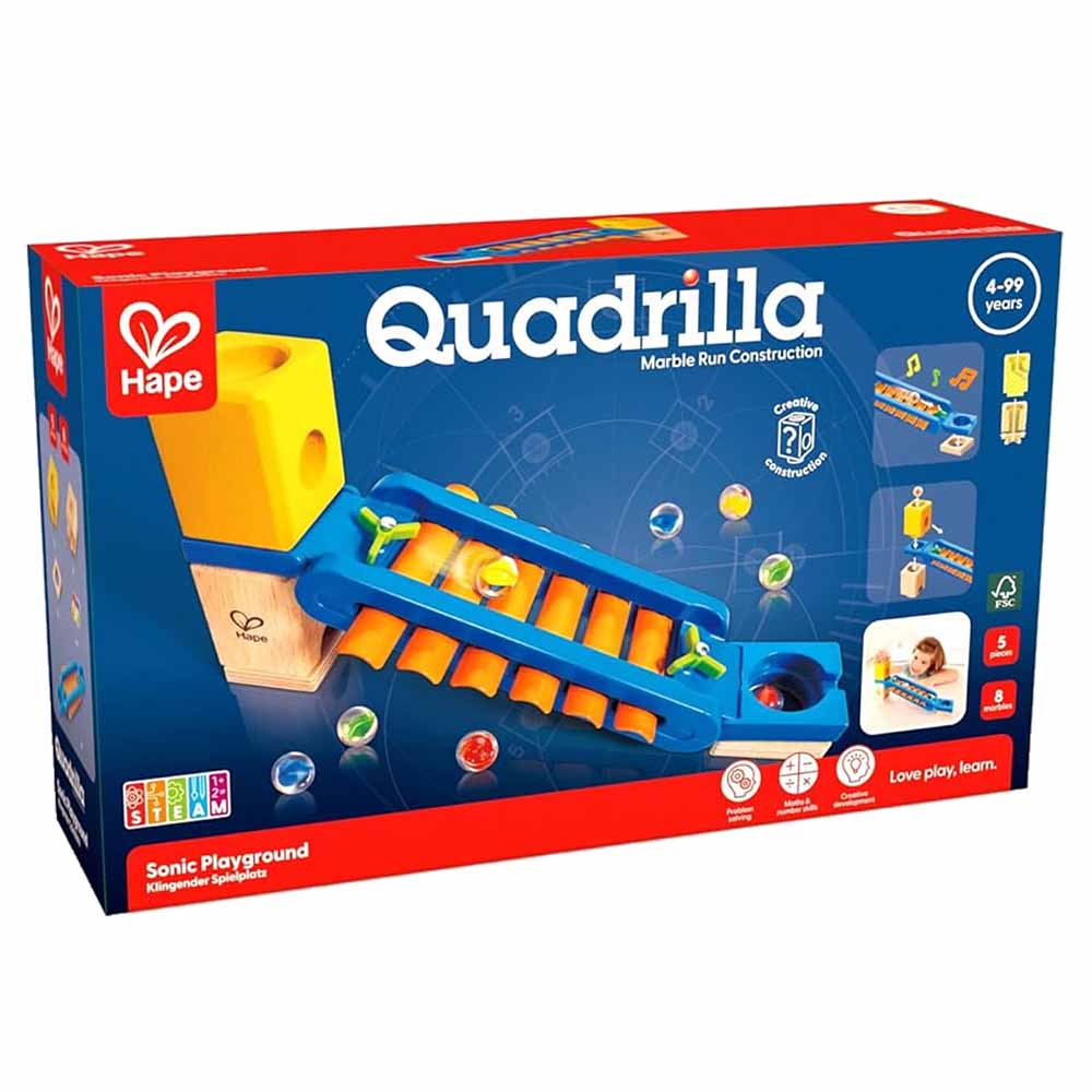 Hape Set Espansione Pista Delle Biglie Scivolo Sonoro