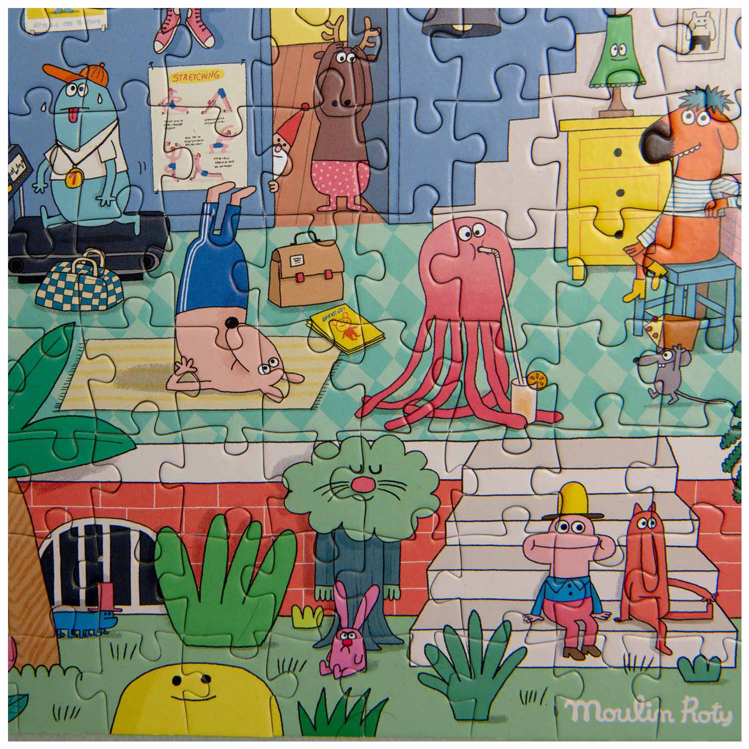 Moulin Roty, Puzzle (500 Pezzi) Les Schmouks
