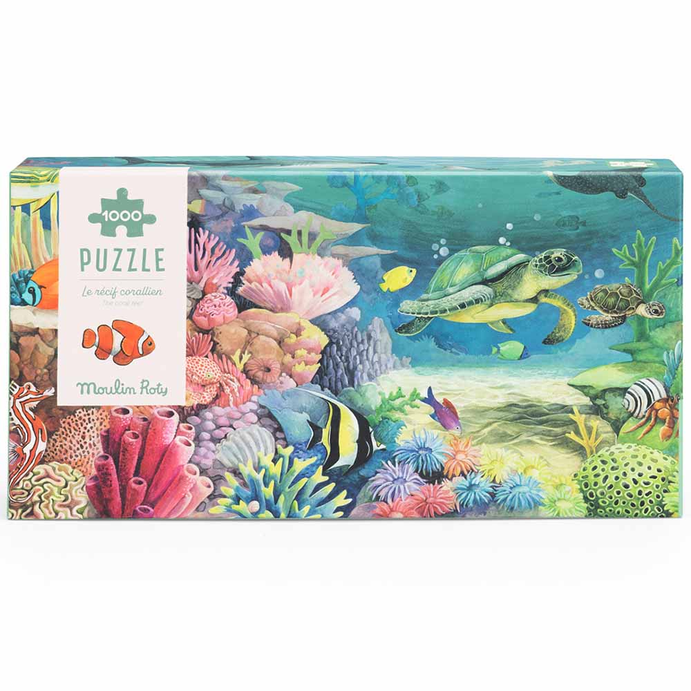 Moulin Roty, Puzzle Barriera Corallina (1000 Pezzi) Tout Autour Du Monde
