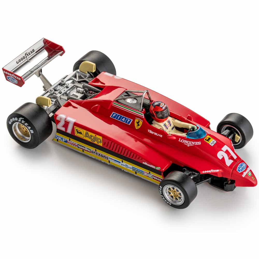 Policar, Ferrari 126 C2 N. 27 - 2nd Imola GP 1982, Gilles Villeneuve