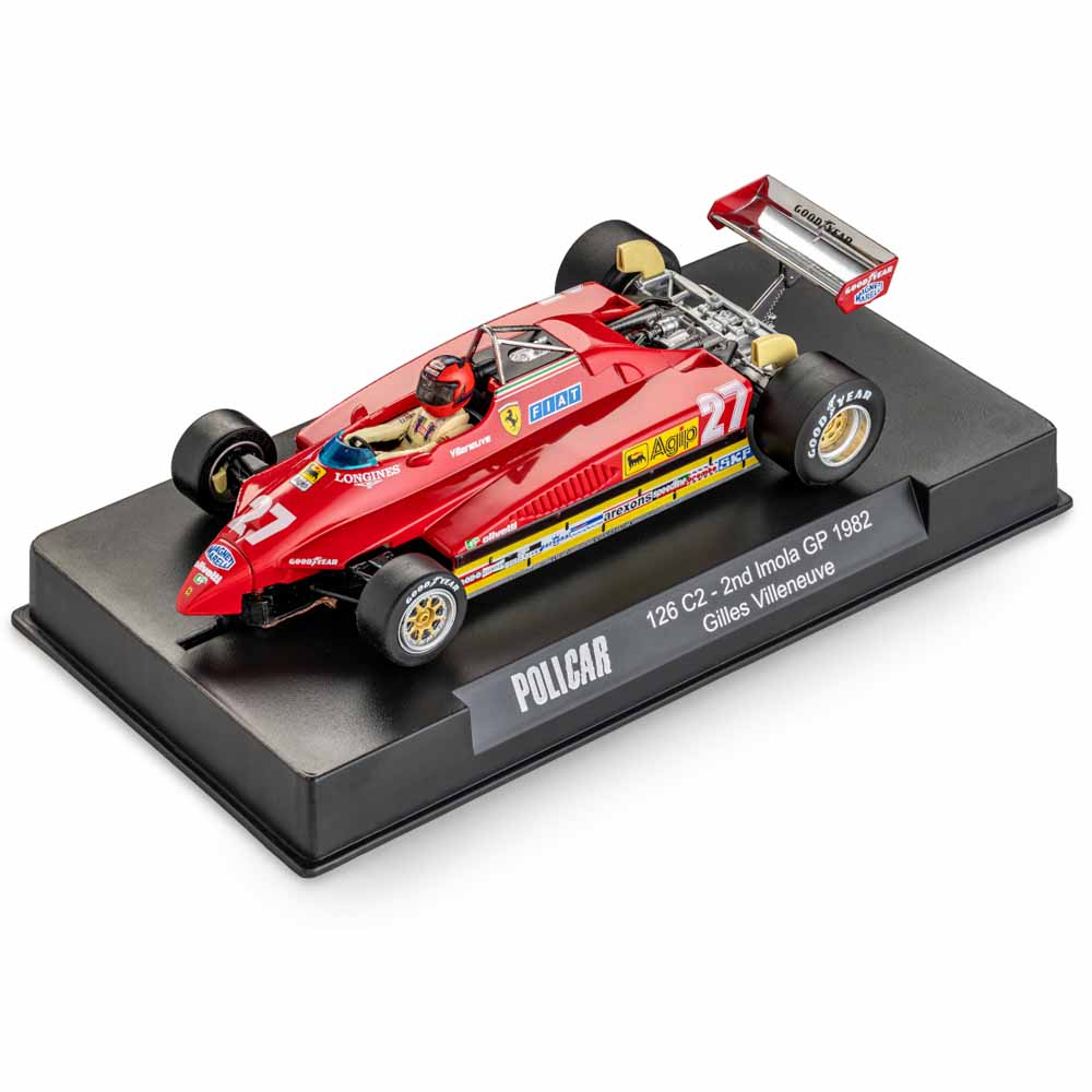 Policar, Ferrari 126 C2 N. 27 - 2nd Imola GP 1982, Gilles Villeneuve