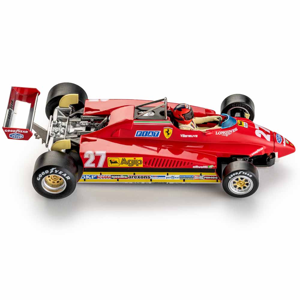 Policar, Ferrari 126 C2 N. 27 - 2nd Imola GP 1982, Gilles Villeneuve