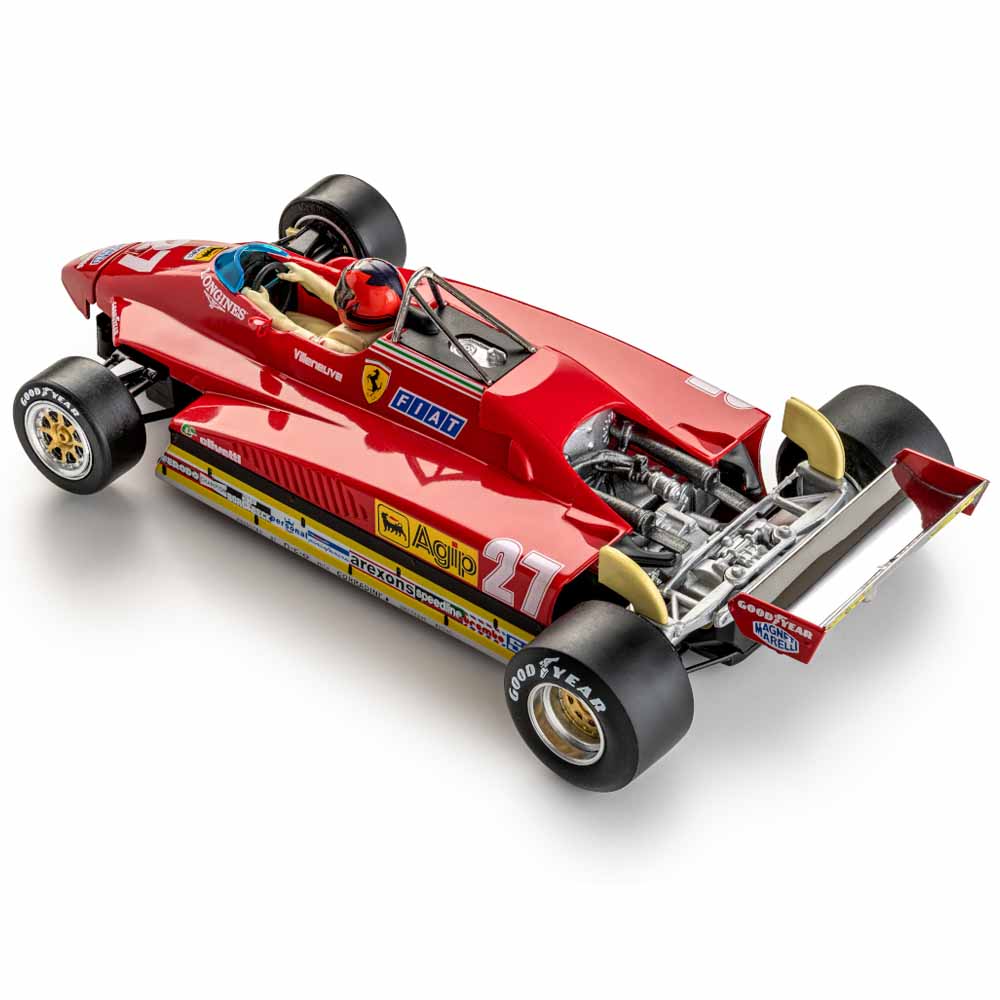 Policar, Ferrari 126 C2 N. 27 - 2nd Imola GP 1982, Gilles Villeneuve