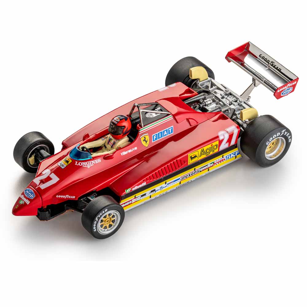Policar, Ferrari 126 C2 N. 27 - 2nd Imola GP 1982, Gilles Villeneuve