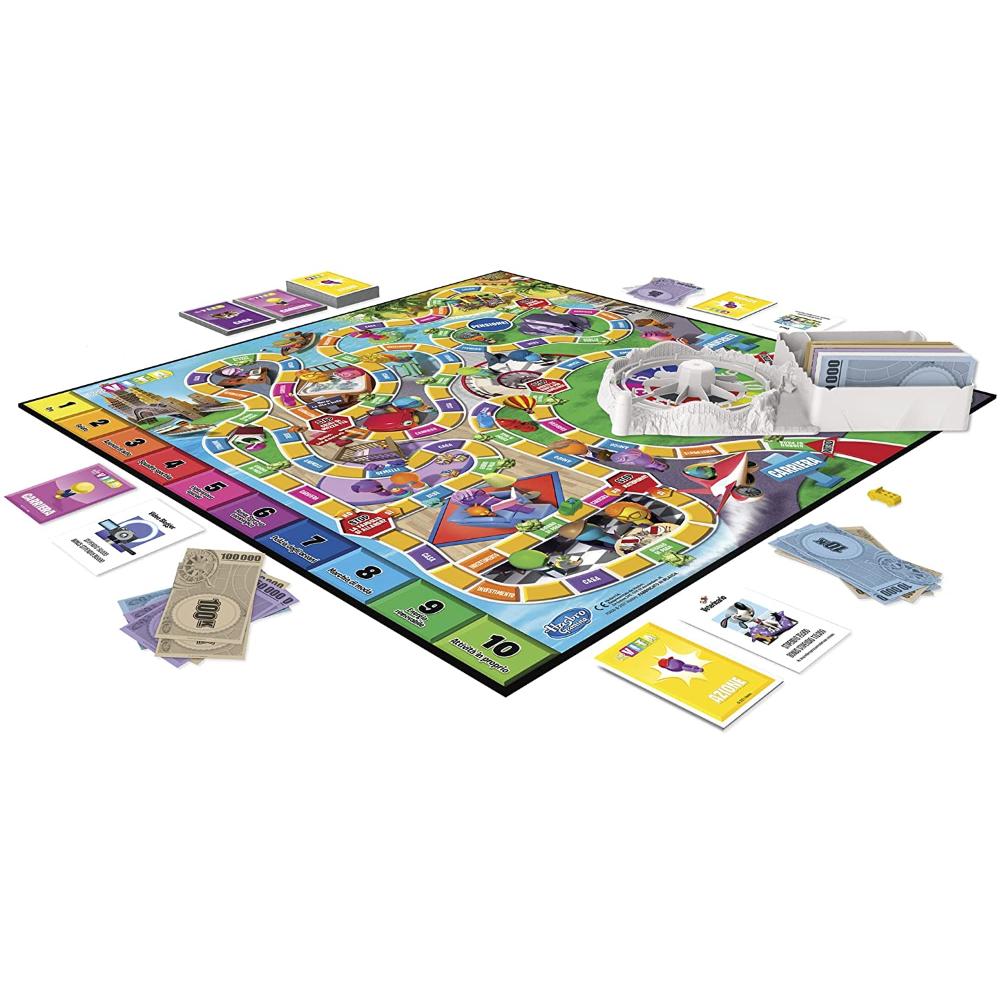 Hasbro Il Gioco Della Vita, Edizione per Famiglie con Adozione di Animali Domestici