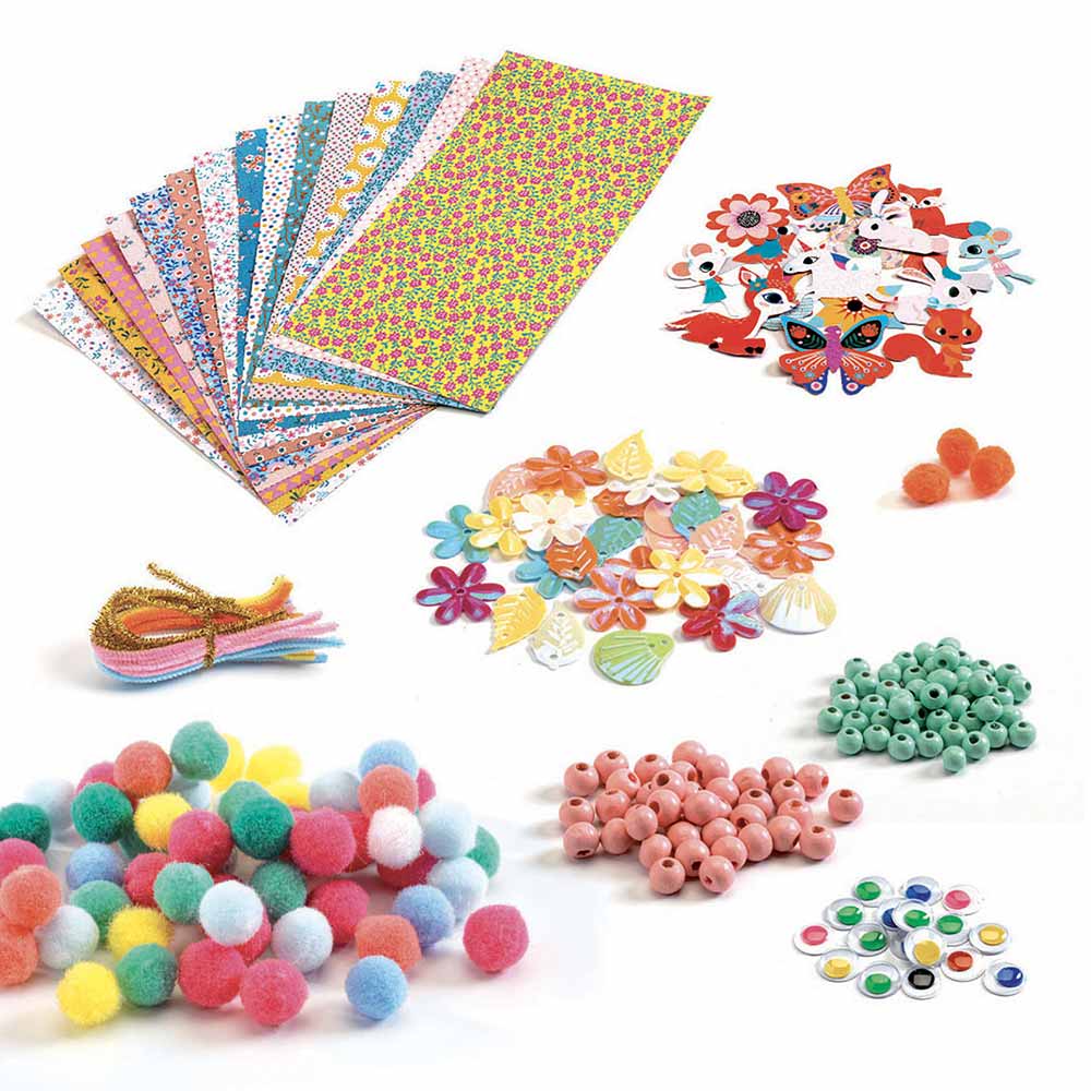 Djeco Gioco Creazioni Semplici e Graziose, Creativity Kit