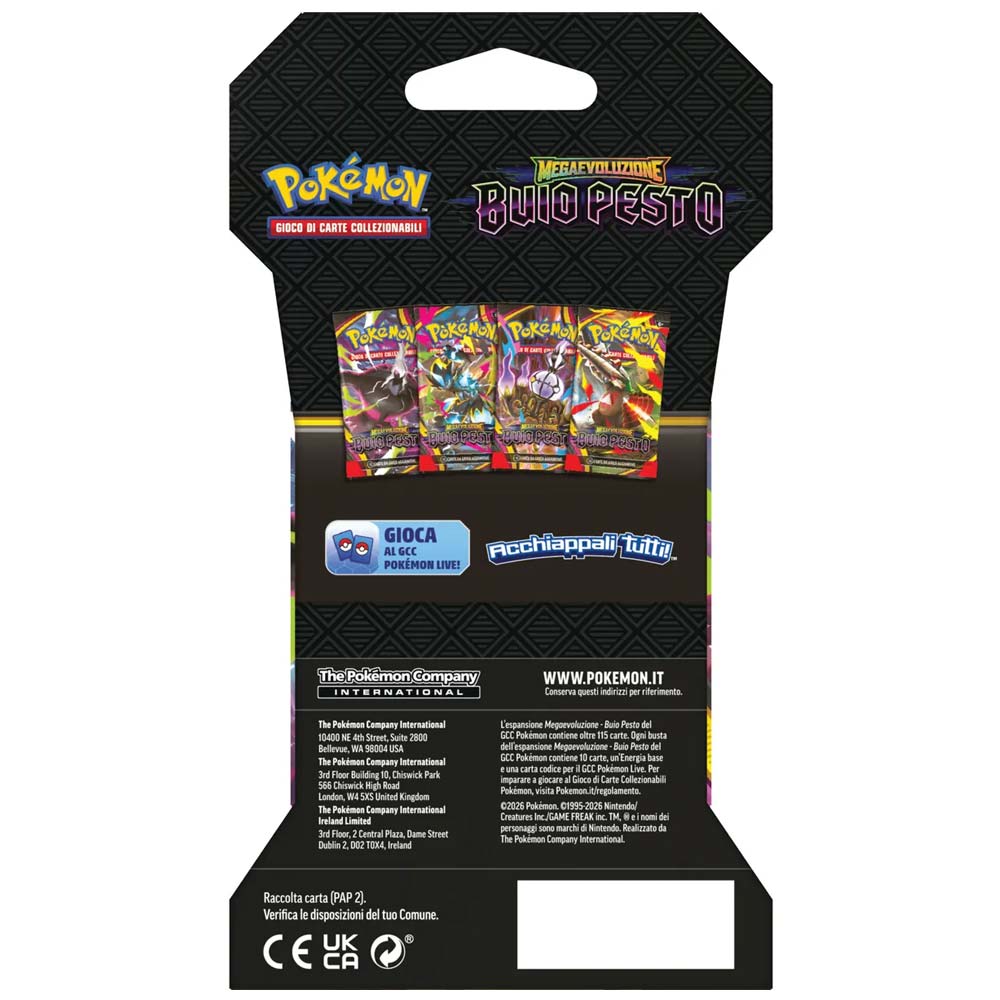 Pokemon M5 Megaevoluzione - Buio Pesto in Paper Sleeve (IT)