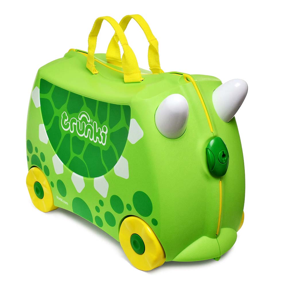 Trunki Valigia Cavalcabile Con Ruote, Dudley Dinosauro