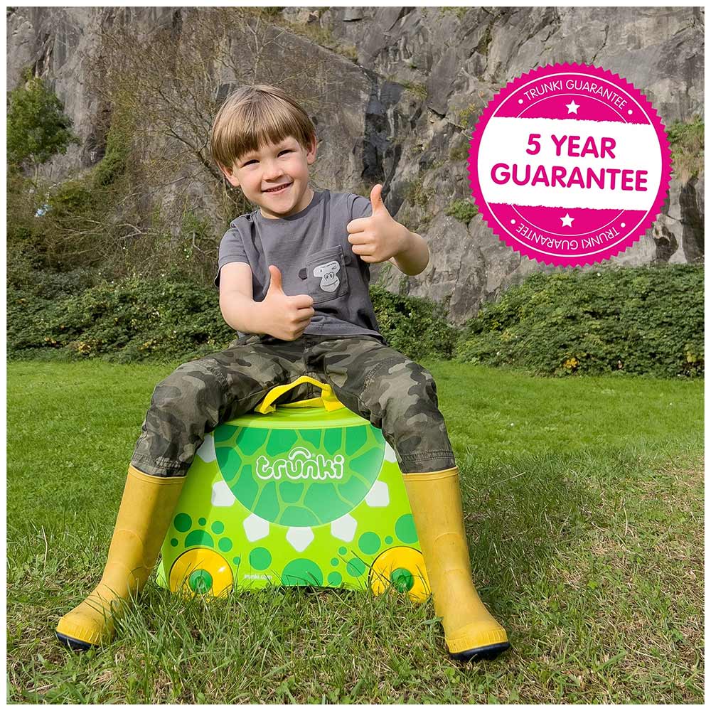 Trunki Valigia Cavalcabile Con Ruote, Dudley Dinosauro