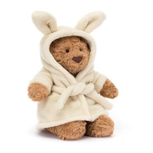 Jellycat Peluche Bartholomew Bear Bathrobe, One Size