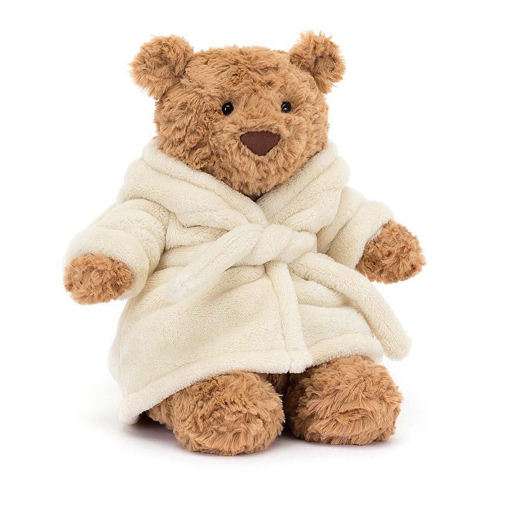 Jellycat Peluche Bartholomew Bear Bathrobe, One Size