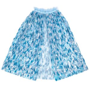Great Pretenders, Mantello Blu Con Paillette Taglia 4-6 Anni