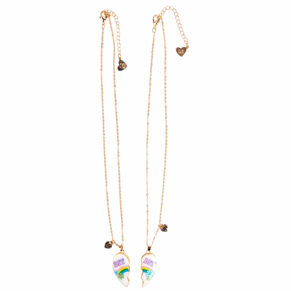 Great Pretenders, Collane dell'Amicizia BFF con Ciondolo Cuore - Set di 2 Collane per Bambine