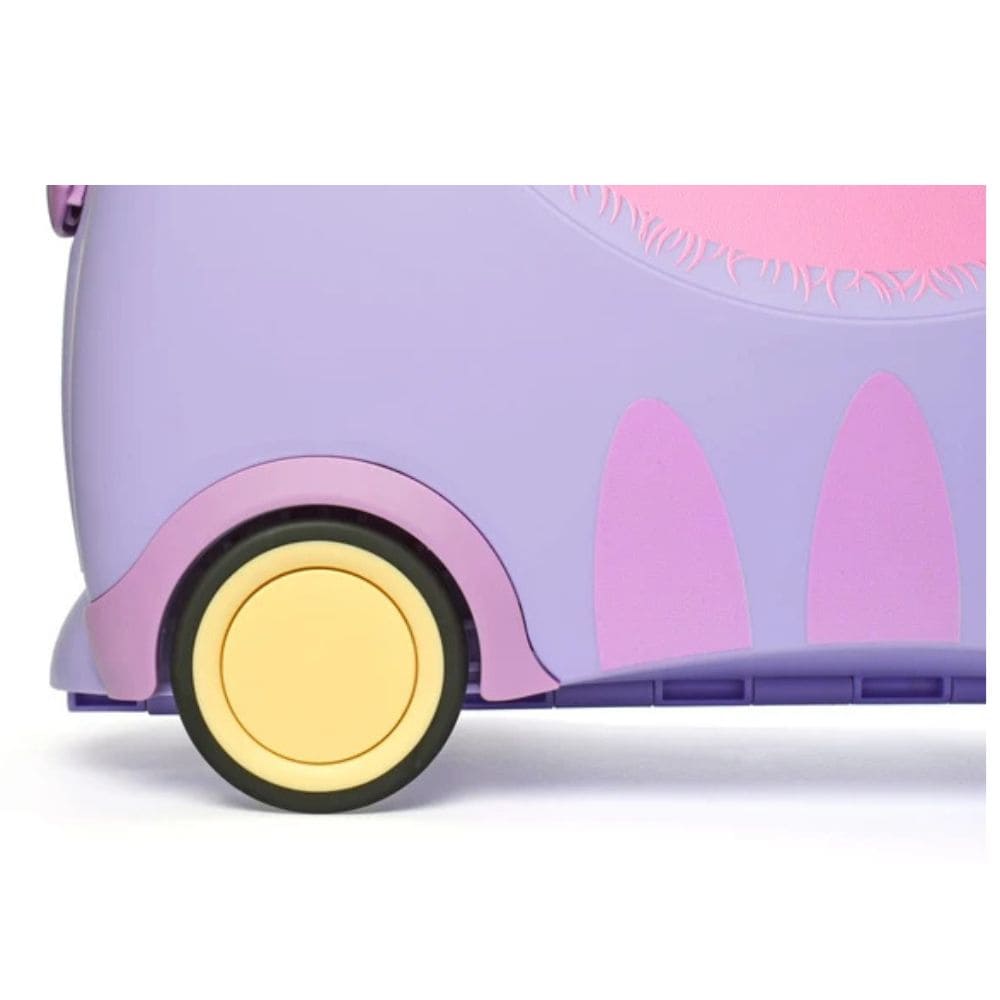 Trunki Valigia Cavalcabile Con Ruote Piroettanti 360, Lilla Cassie Cat