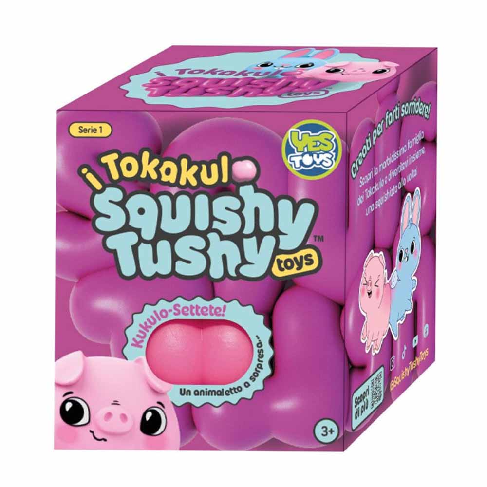 Yes Toys Antistress Squishy Tushy Tokakulo Soggetto Casuale