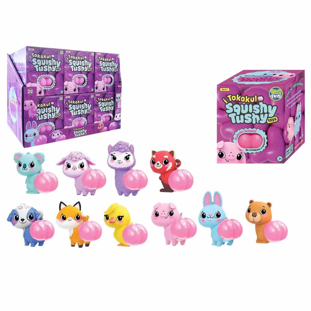 Yes Toys Antistress Squishy Tushy Tokakulo Soggetto Casuale
