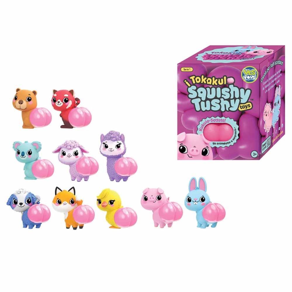 Yes Toys Antistress Squishy Tushy Tokakulo Soggetto Casuale