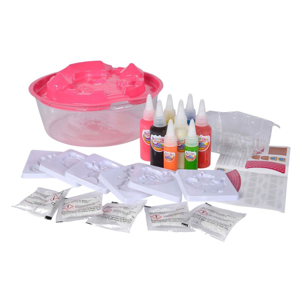Simba Toys Set creativo Aqua Gelz Deluxe Principesse, Crea figure in gel 3D