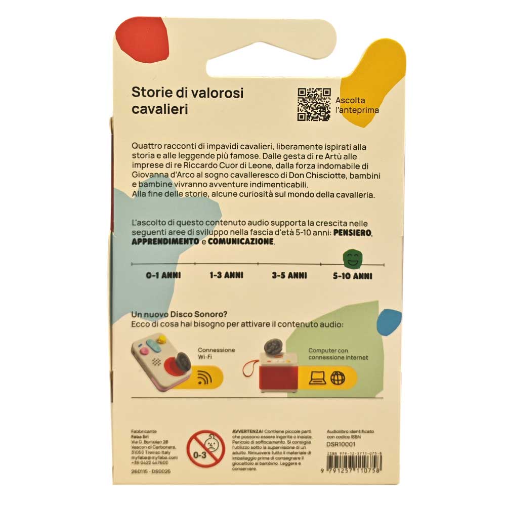 FABA Disco Sonoro, Storie Di Valorosi Cavalieri