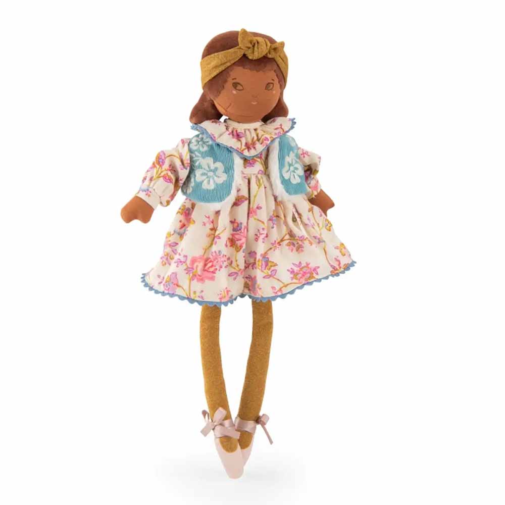 Moulin Roty Bambola Di Cotone 39 Cm Edizione Limitata, Mademoiselle Eglantine
