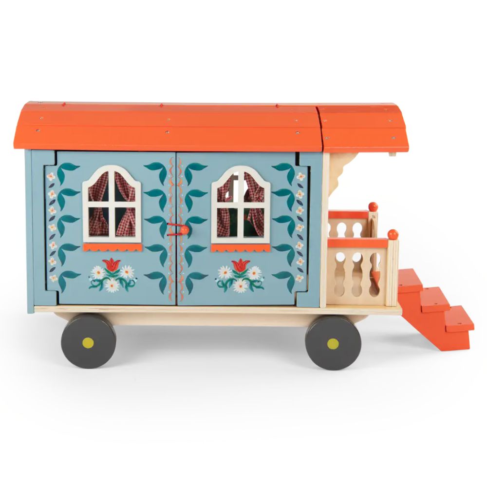 Moulin Roty Roulotte Caravan in Legno Les Minouchkas