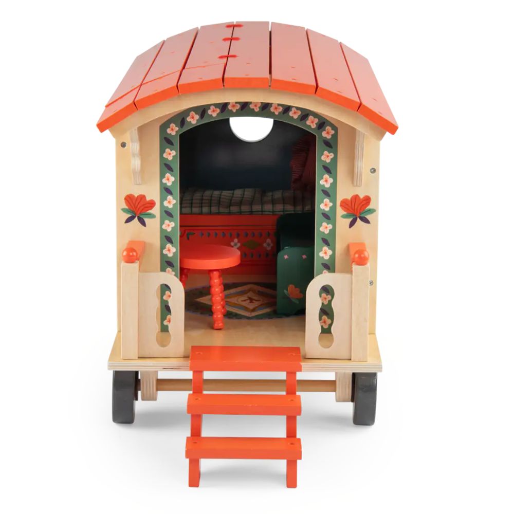 Moulin Roty Roulotte Caravan in Legno Les Minouchkas