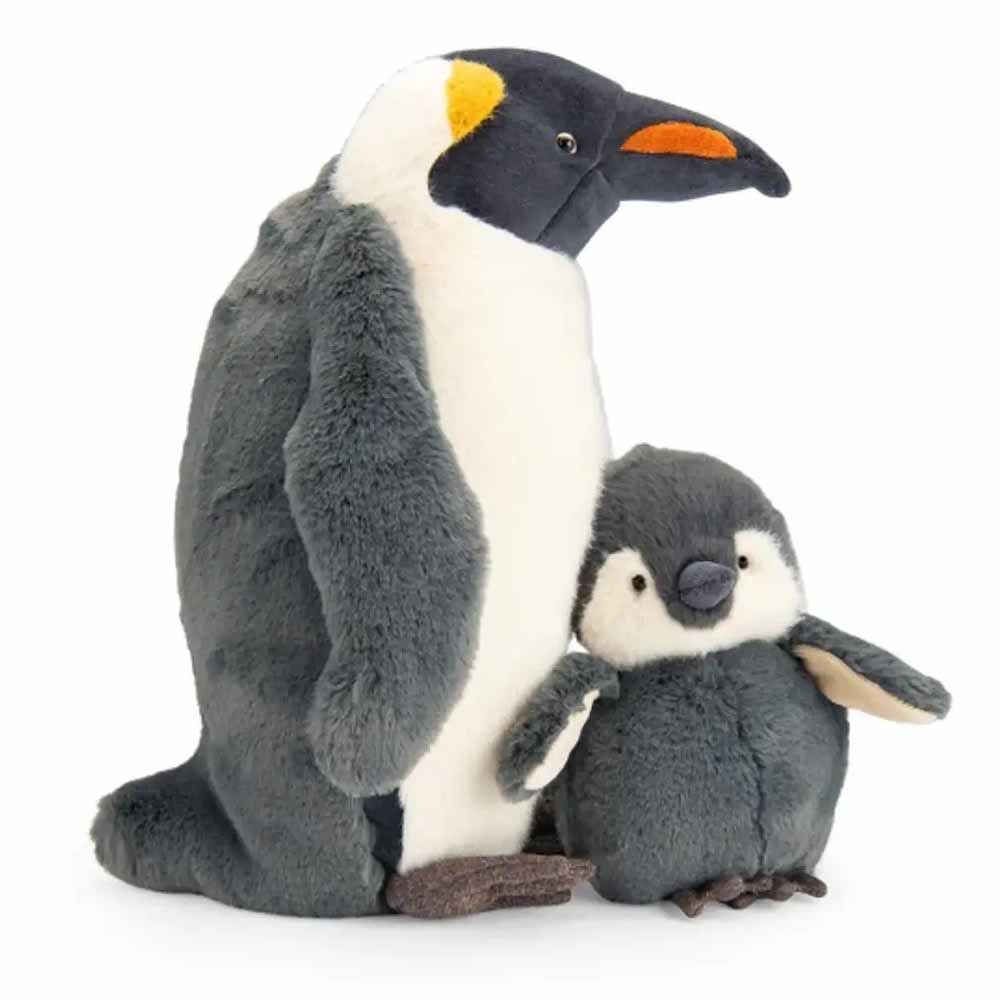 Moulin Roty Morbido Peluche Cucciolo Di Pinguino Cm 18, Tout Autour Du Monde